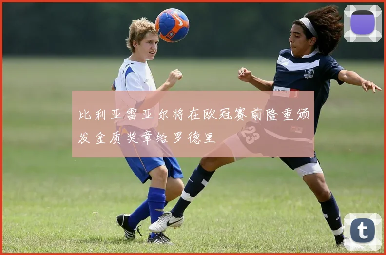 比利亚雷亚尔将在欧冠赛前隆重颁发金质奖章给罗德里